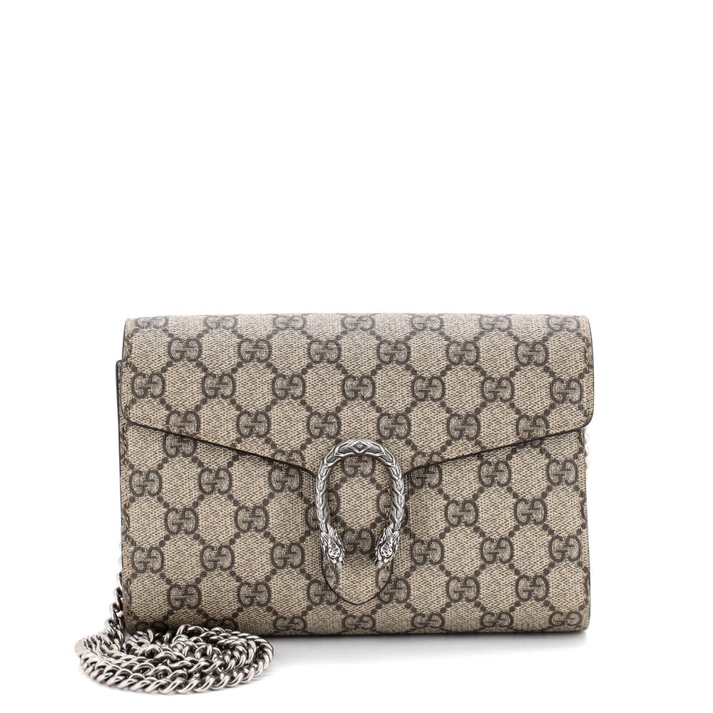 Gucci Dionysus Chain Wallet Gg Coated #240421G13B